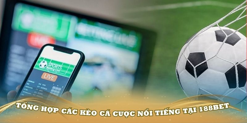 Tổng hợp các kèo cá cược nổi tiếng tại 188Bet